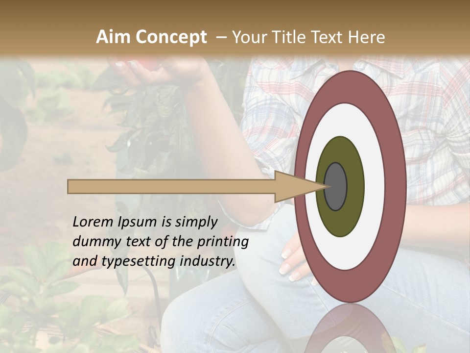 Kitchen Growing Countryside PowerPoint Template