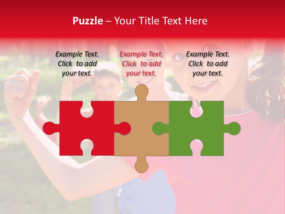 Happy Outside Athletic PowerPoint Template