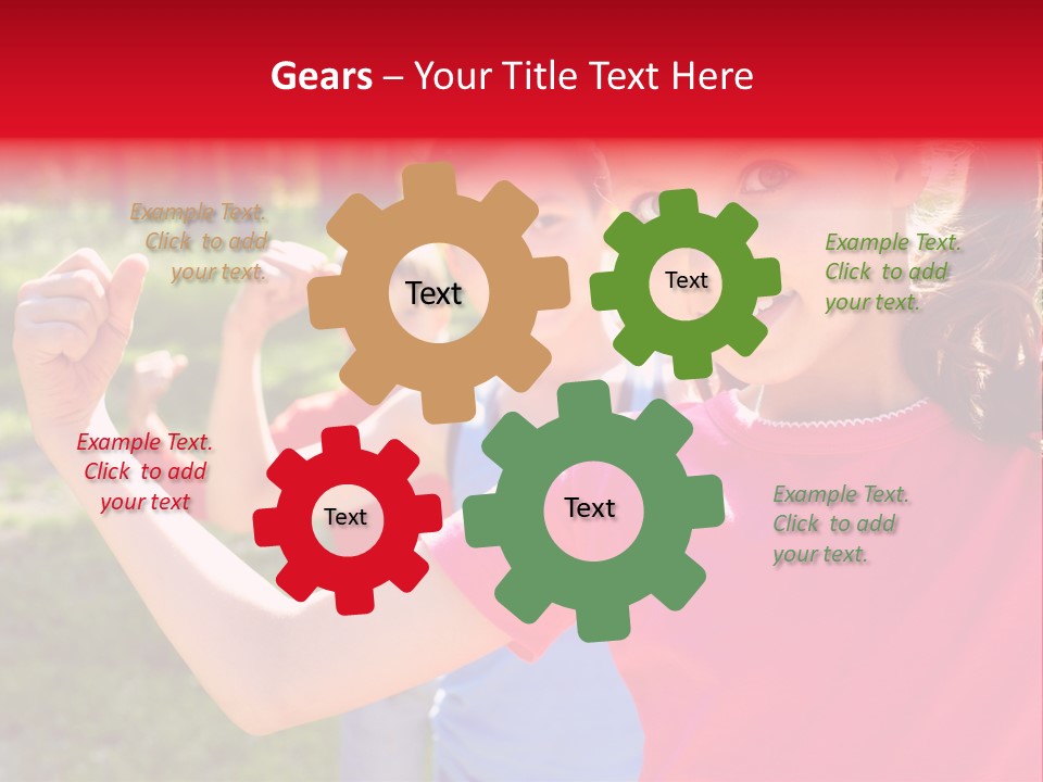 Happy Outside Athletic PowerPoint Template