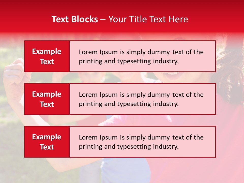 Happy Outside Athletic PowerPoint Template