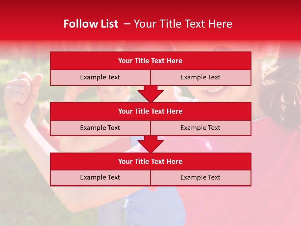 Happy Outside Athletic PowerPoint Template