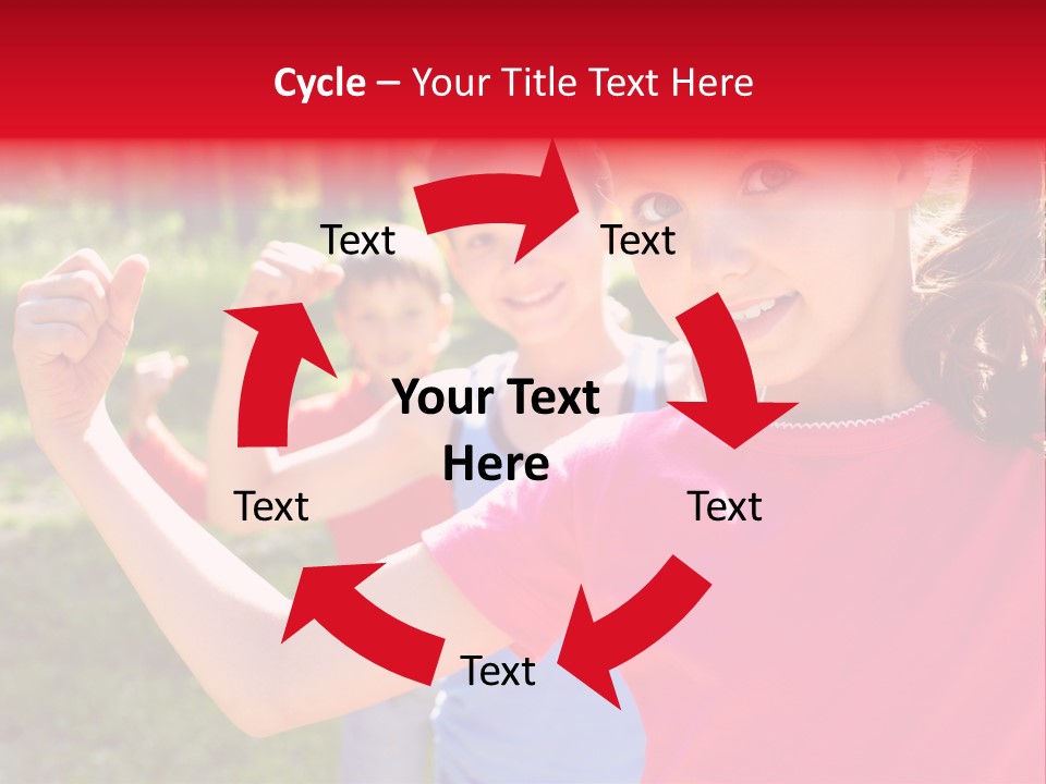 Happy Outside Athletic PowerPoint Template