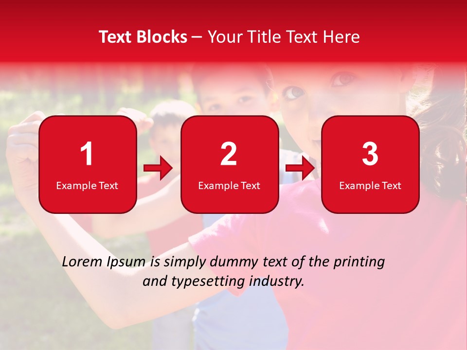 Happy Outside Athletic PowerPoint Template