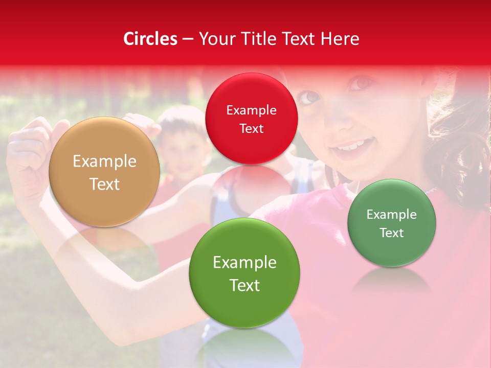 Happy Outside Athletic PowerPoint Template