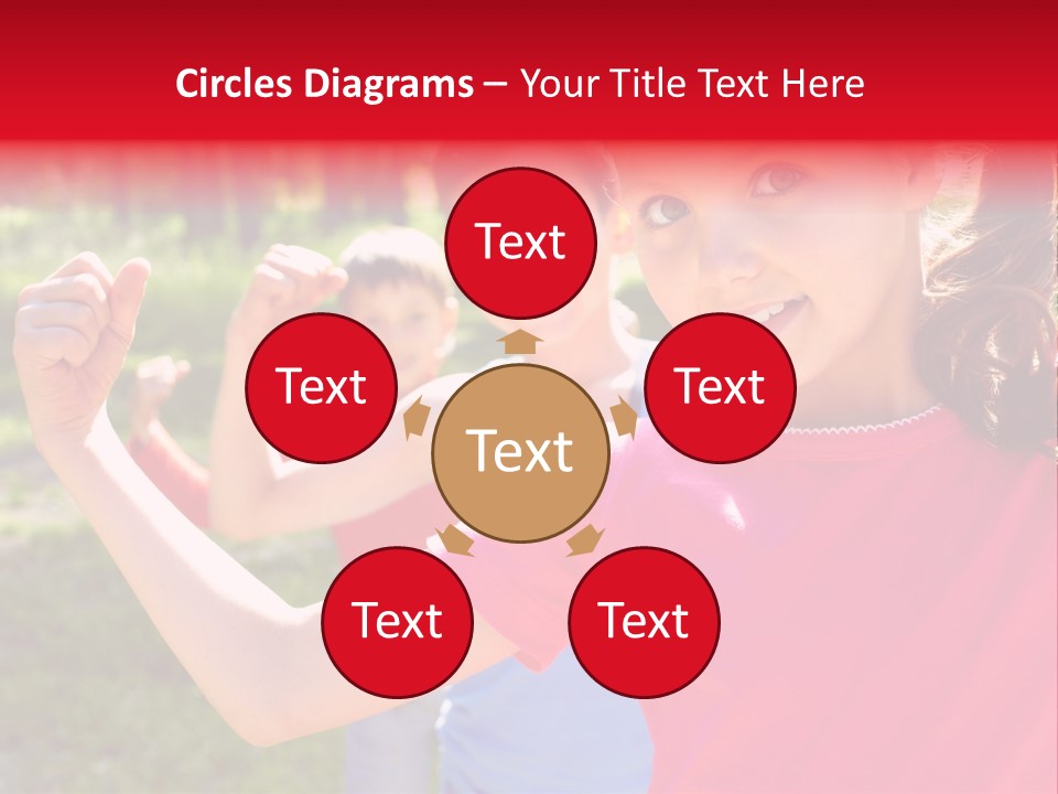 Happy Outside Athletic PowerPoint Template