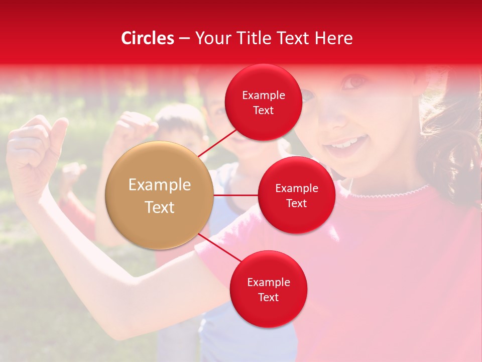 Happy Outside Athletic PowerPoint Template