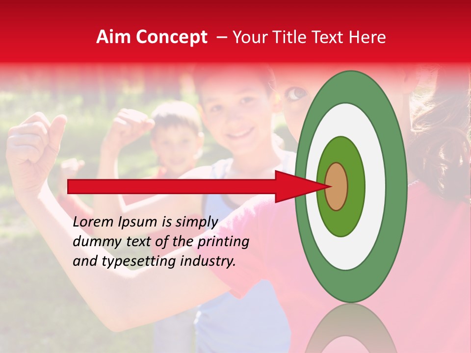 Happy Outside Athletic PowerPoint Template