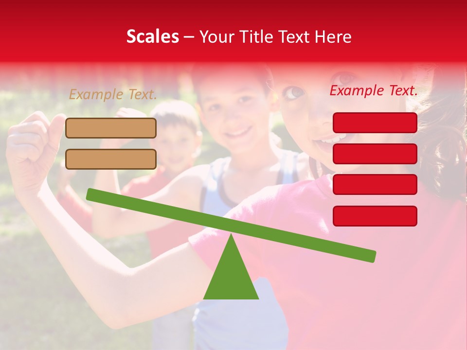 Happy Outside Athletic PowerPoint Template