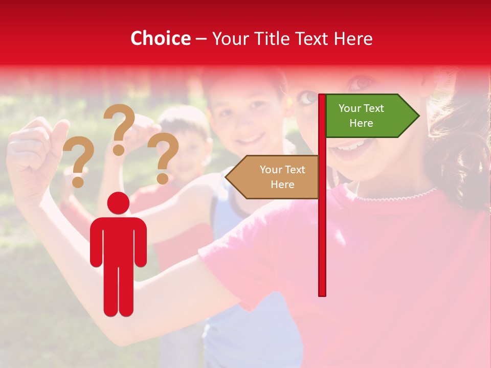 Happy Outside Athletic PowerPoint Template