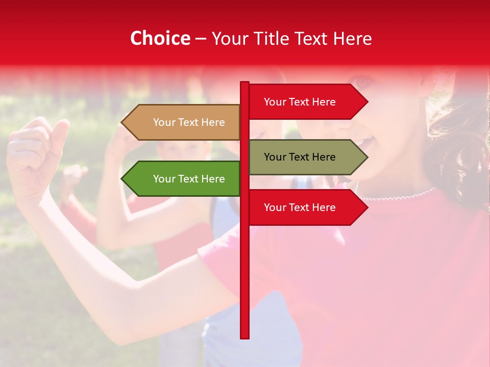 Happy Outside Athletic PowerPoint Template