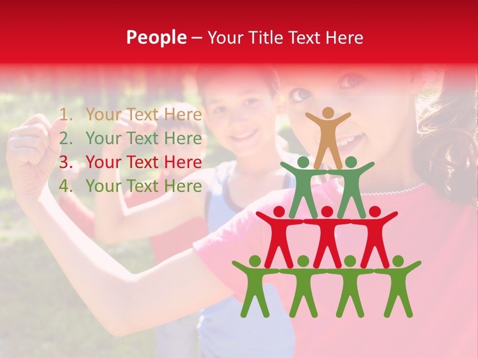 Happy Outside Athletic PowerPoint Template