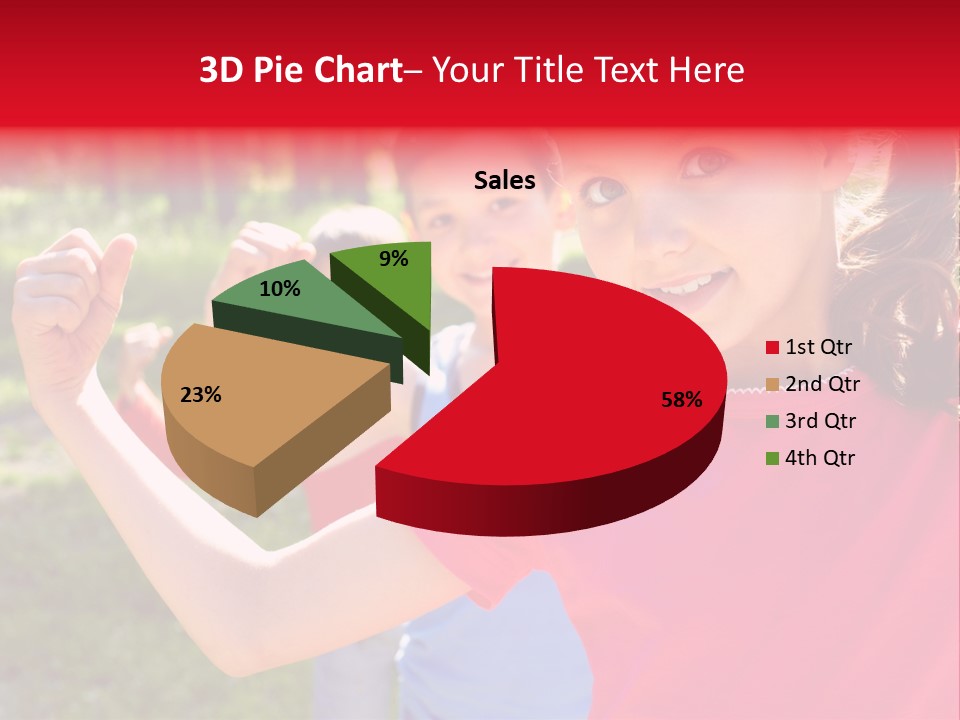 Happy Outside Athletic PowerPoint Template