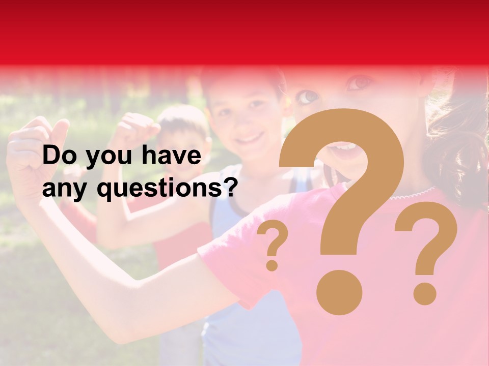 Happy Outside Athletic PowerPoint Template