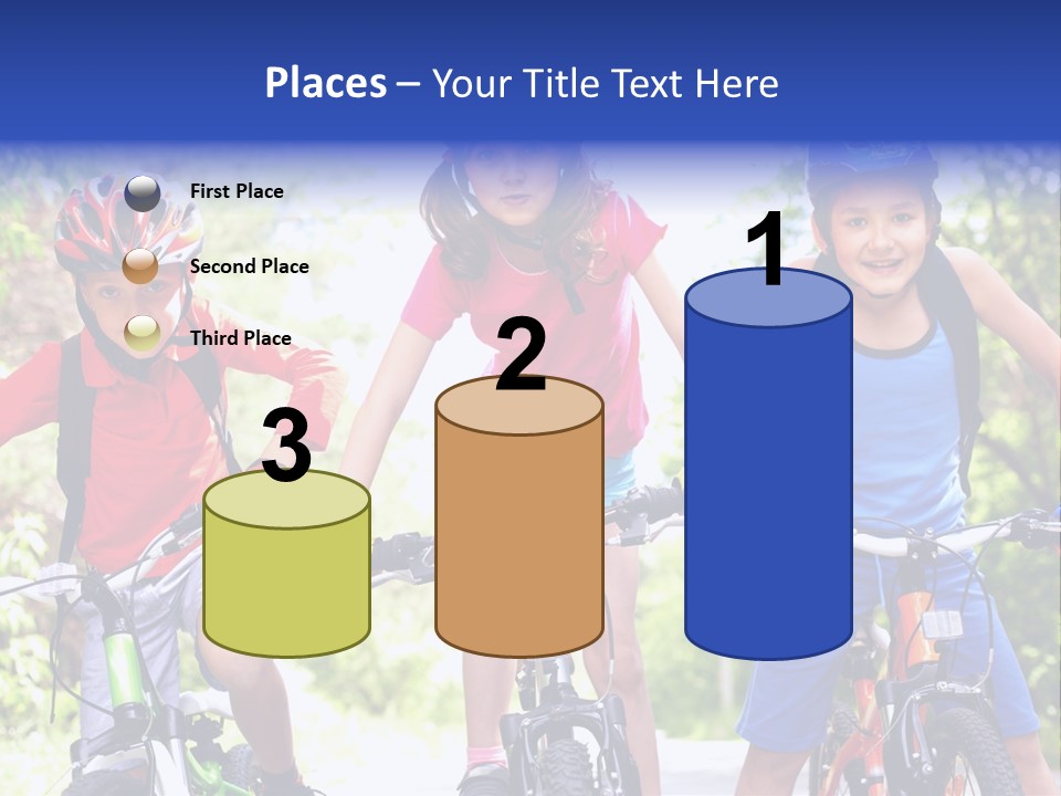 Happy Male Caucasian PowerPoint Template