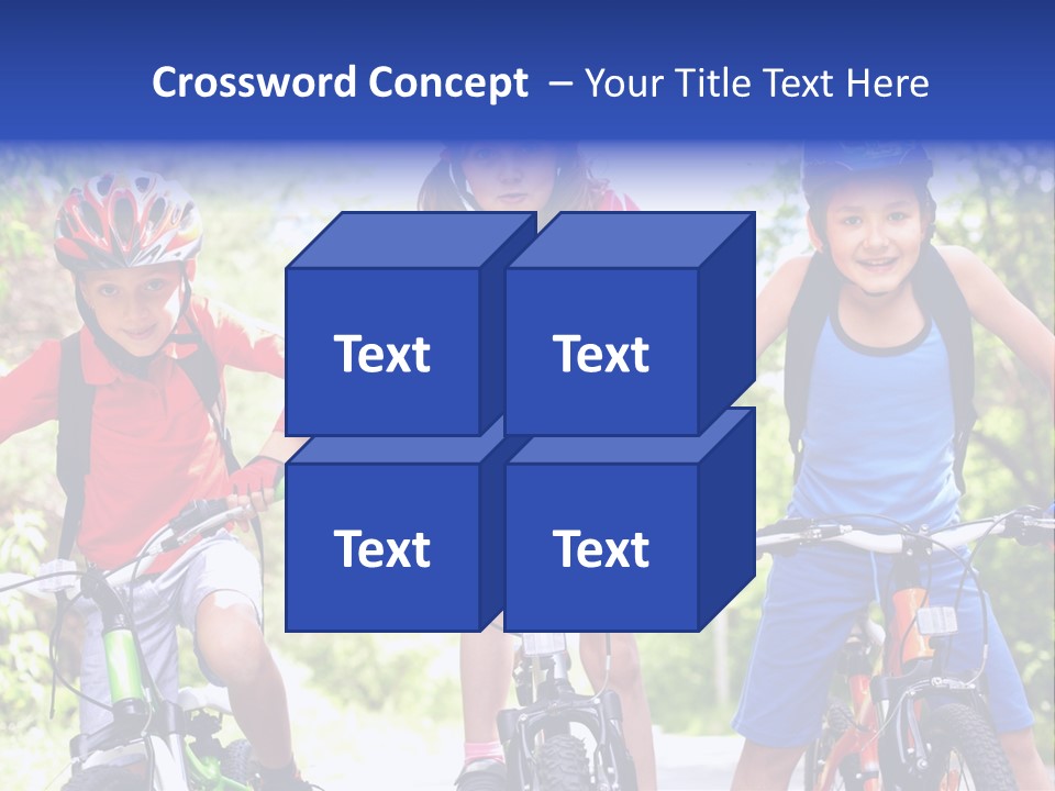 Happy Male Caucasian PowerPoint Template