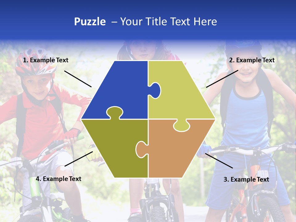 Happy Male Caucasian PowerPoint Template