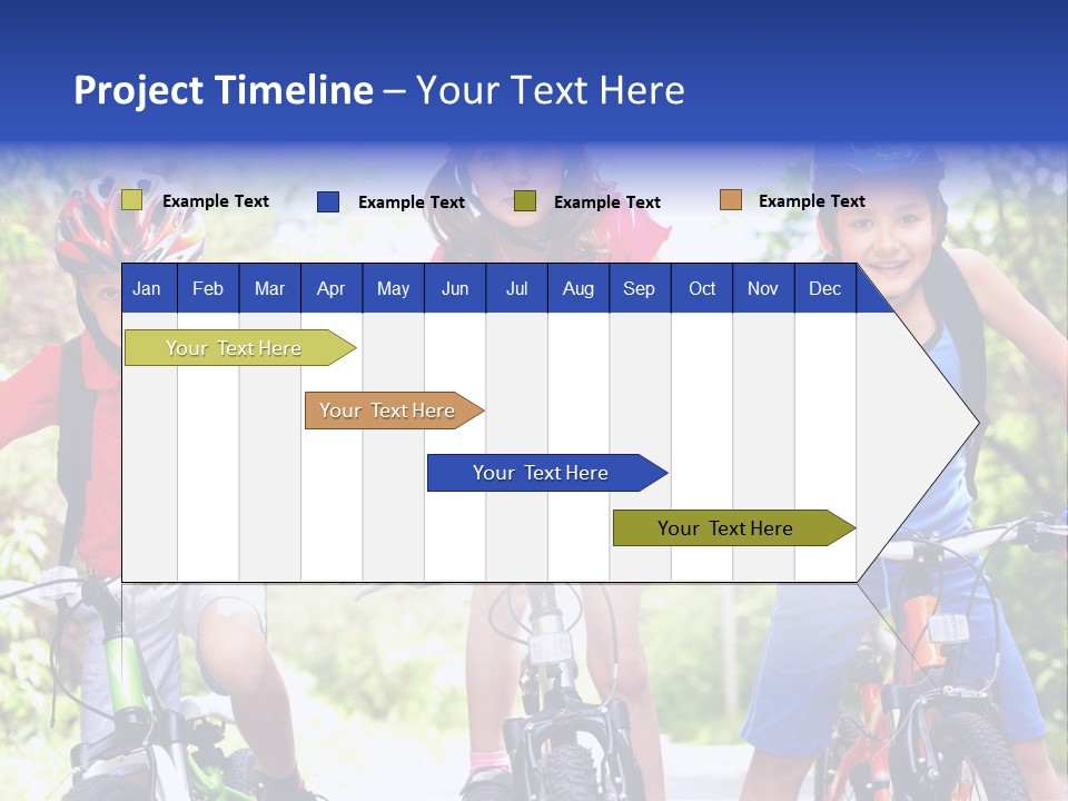 Happy Male Caucasian PowerPoint Template