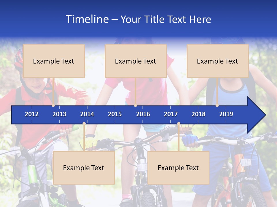 Happy Male Caucasian PowerPoint Template