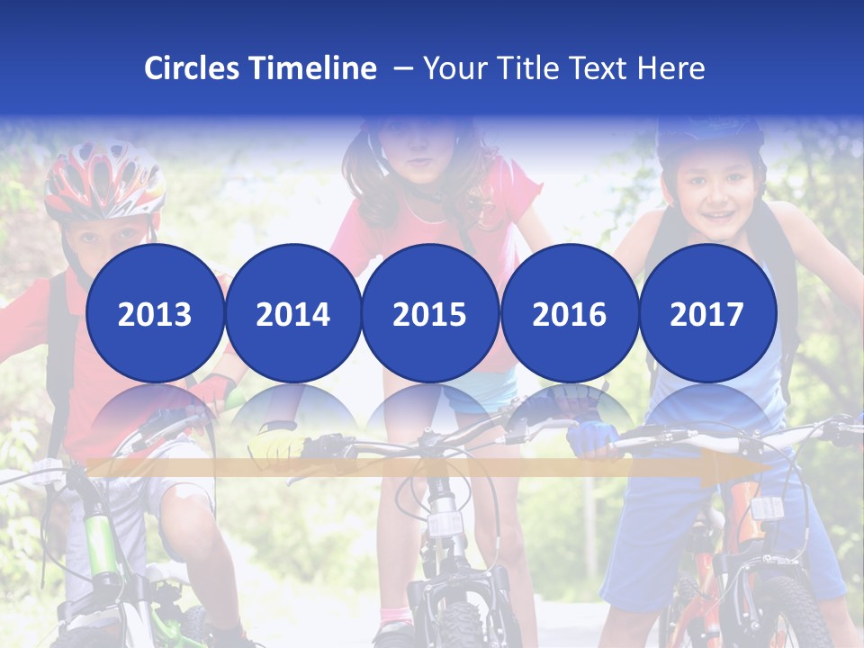 Happy Male Caucasian PowerPoint Template