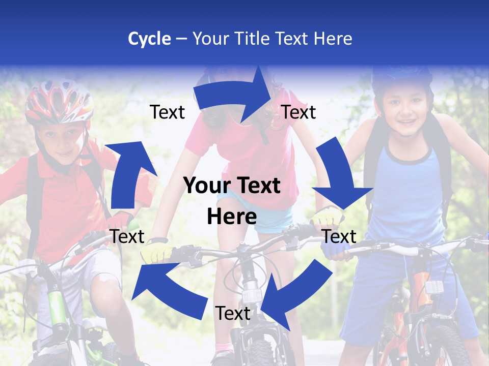 Happy Male Caucasian PowerPoint Template