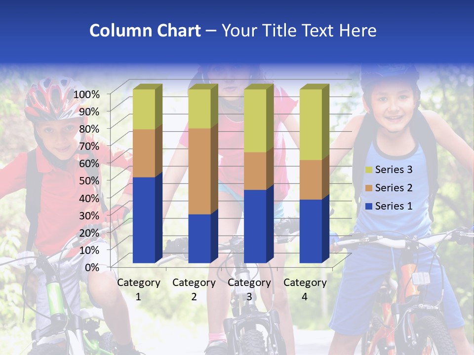 Happy Male Caucasian PowerPoint Template