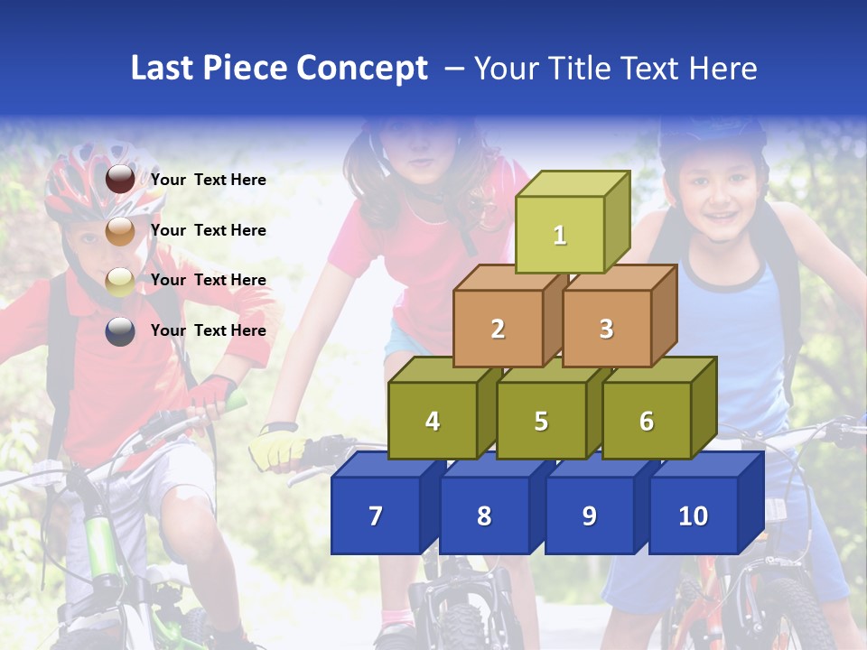 Happy Male Caucasian PowerPoint Template