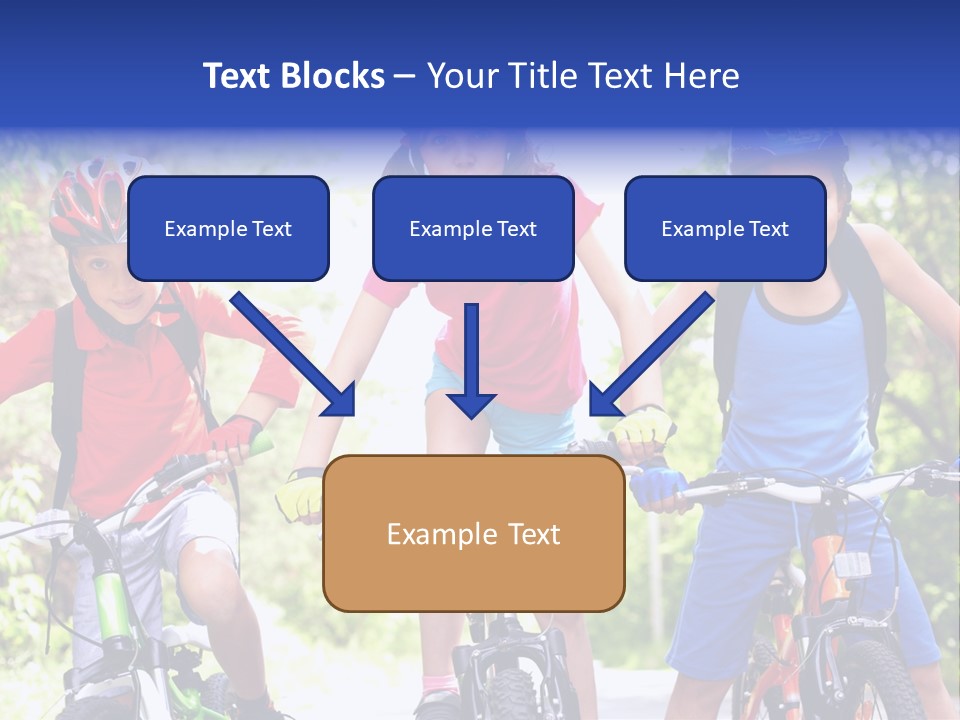 Happy Male Caucasian PowerPoint Template