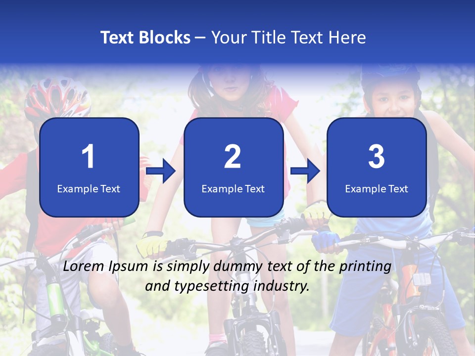 Happy Male Caucasian PowerPoint Template