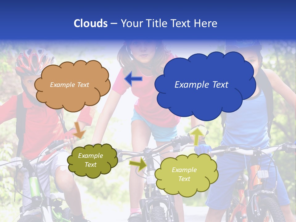 Happy Male Caucasian PowerPoint Template