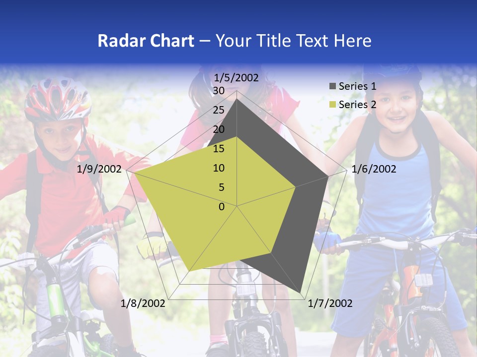 Happy Male Caucasian PowerPoint Template
