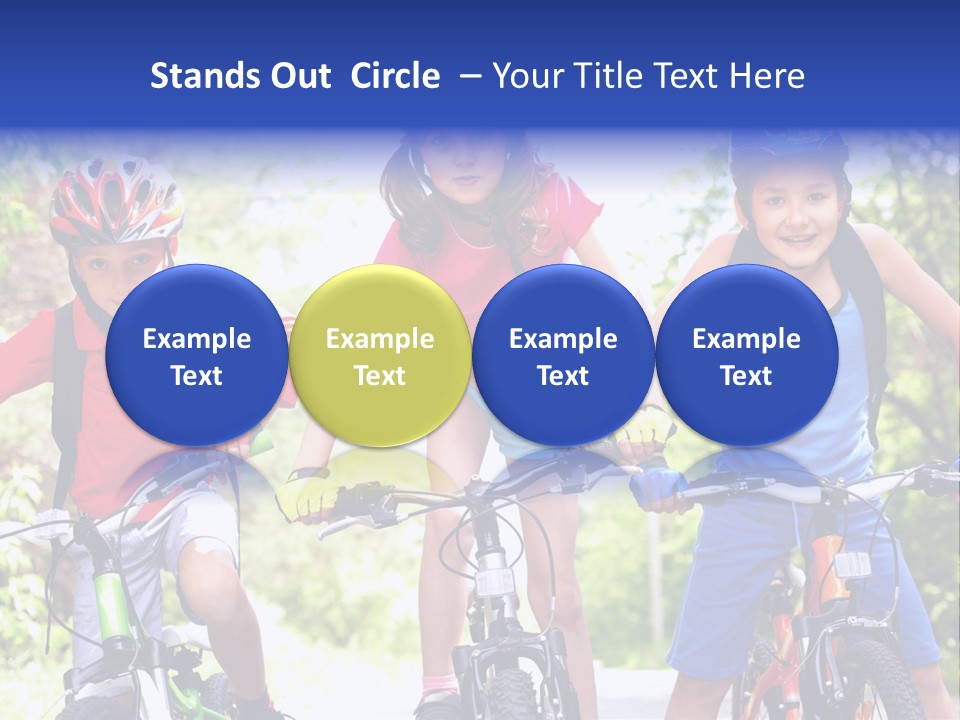 Happy Male Caucasian PowerPoint Template