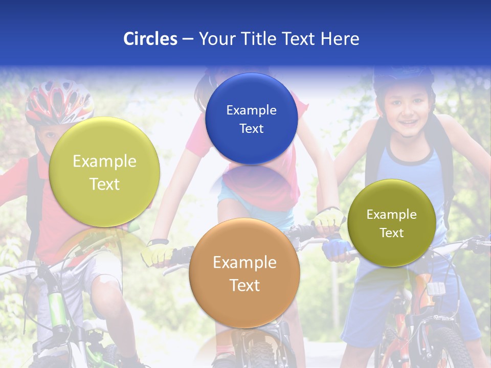 Happy Male Caucasian PowerPoint Template