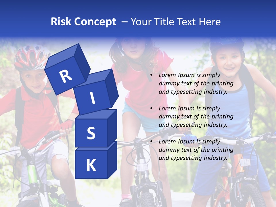 Happy Male Caucasian PowerPoint Template