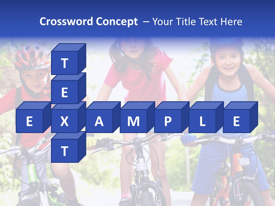 Happy Male Caucasian PowerPoint Template