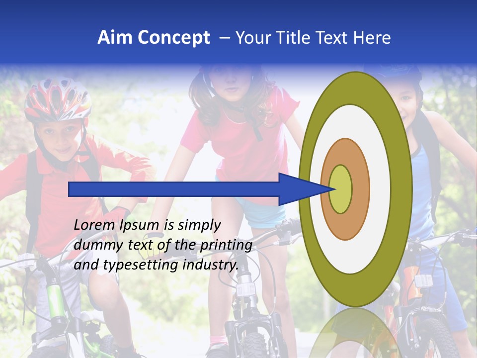 Happy Male Caucasian PowerPoint Template