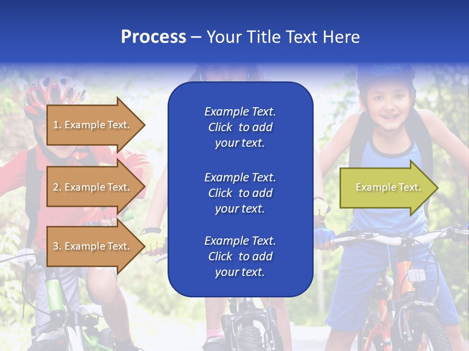 Happy Male Caucasian PowerPoint Template