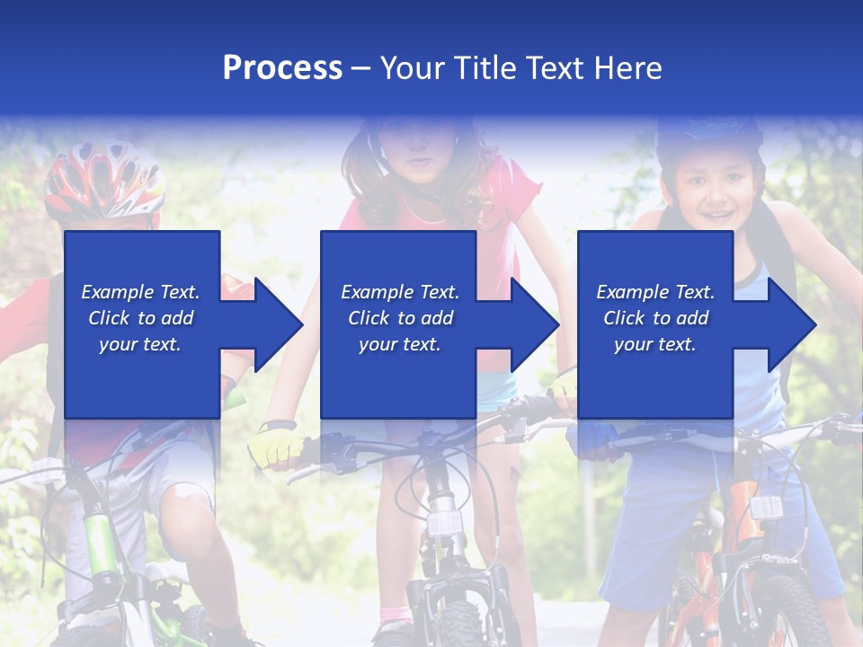 Happy Male Caucasian PowerPoint Template