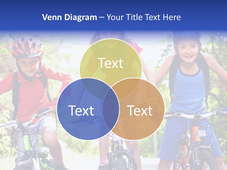 Happy Male Caucasian PowerPoint Template