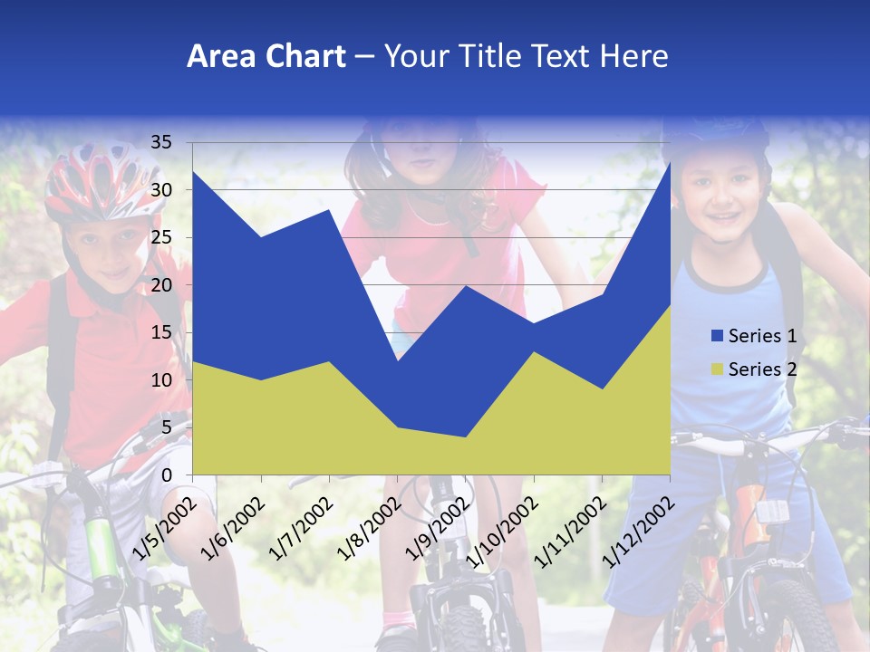 Happy Male Caucasian PowerPoint Template