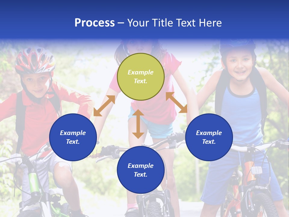 Happy Male Caucasian PowerPoint Template
