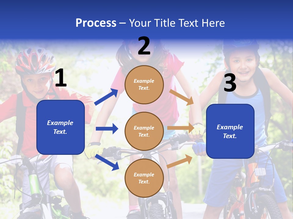 Happy Male Caucasian PowerPoint Template