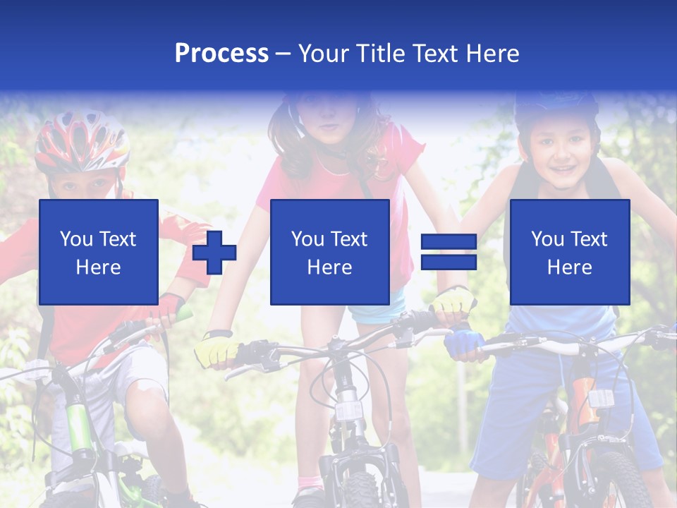 Happy Male Caucasian PowerPoint Template