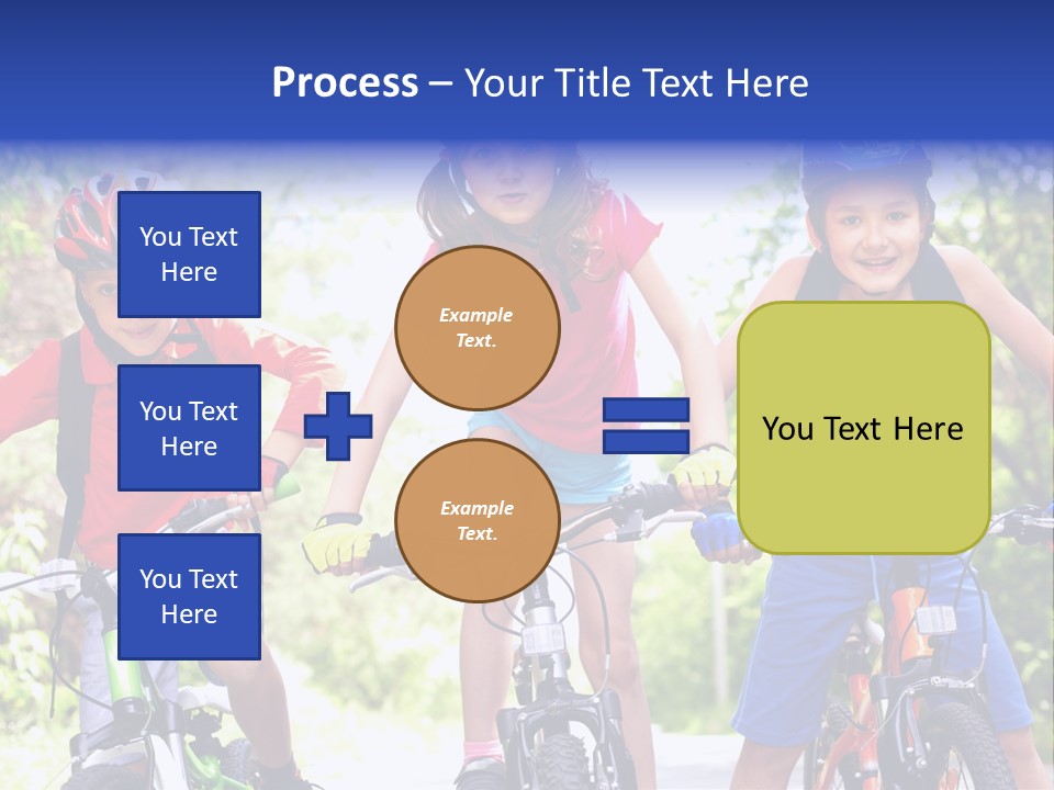 Happy Male Caucasian PowerPoint Template
