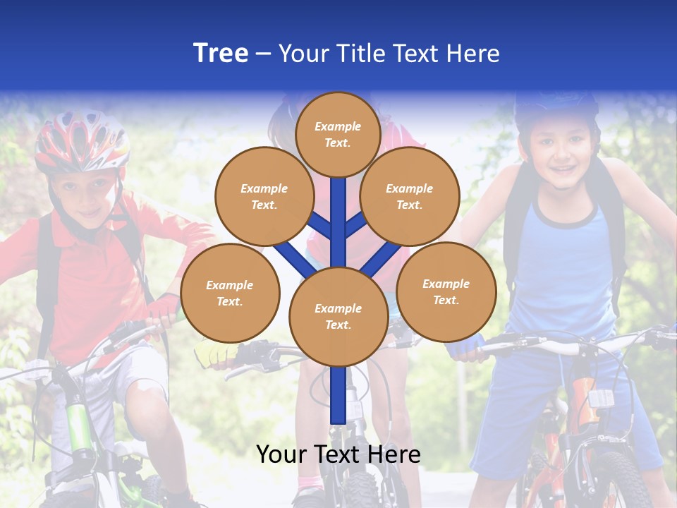 Happy Male Caucasian PowerPoint Template