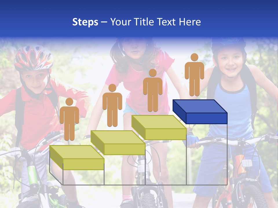 Happy Male Caucasian PowerPoint Template