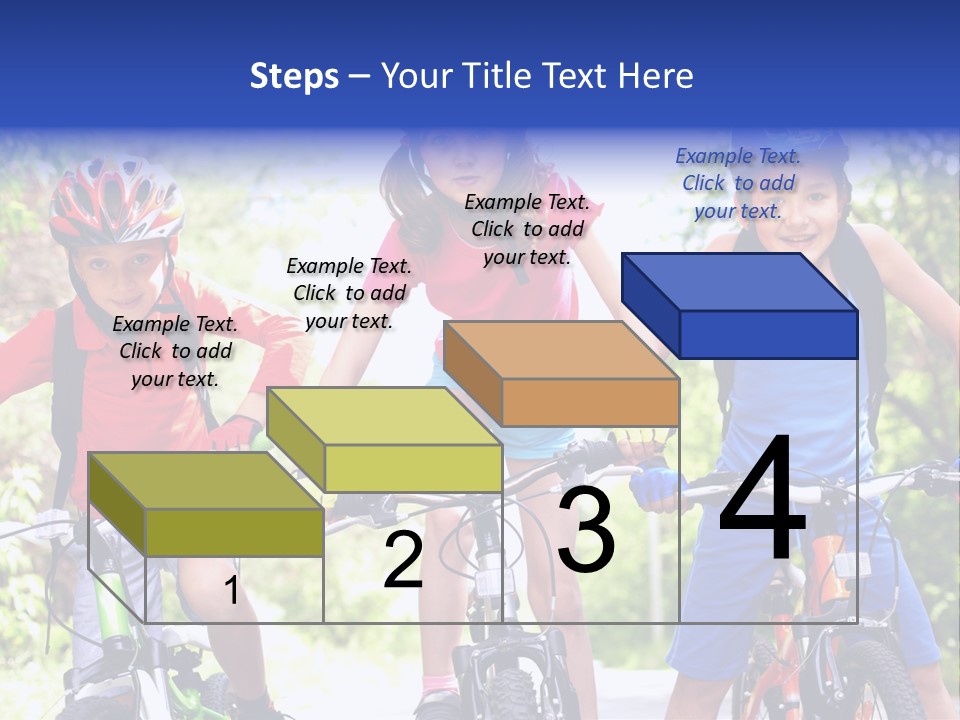 Happy Male Caucasian PowerPoint Template