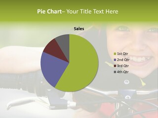 Person Young Cycle PowerPoint Template