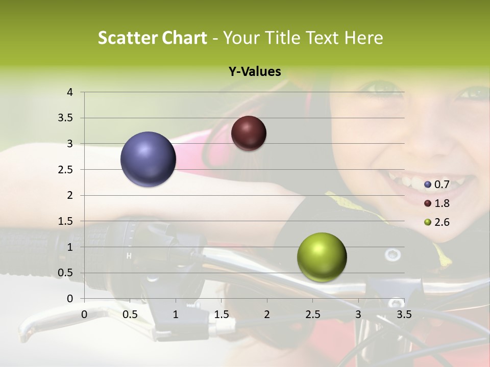 Person Young Cycle PowerPoint Template