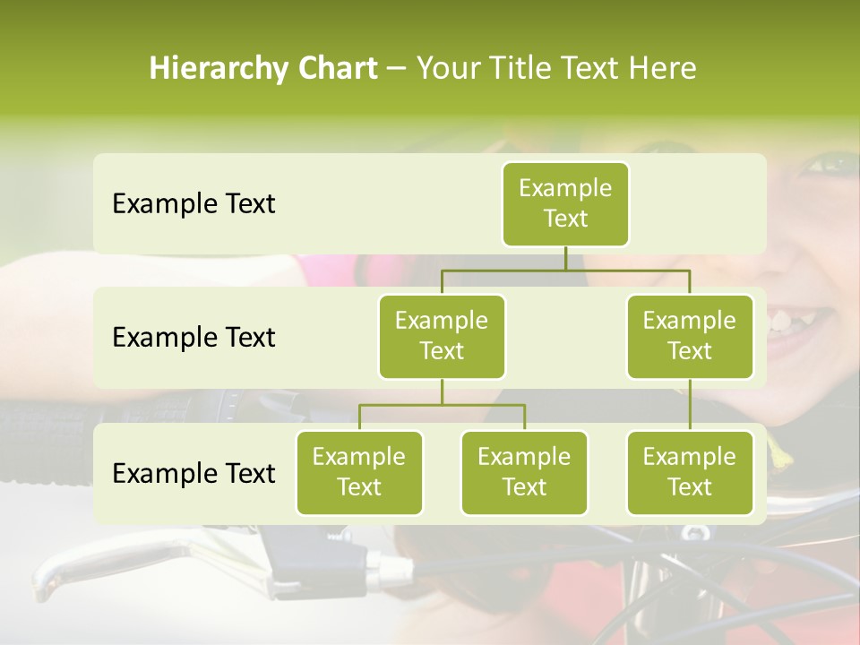 Person Young Cycle PowerPoint Template