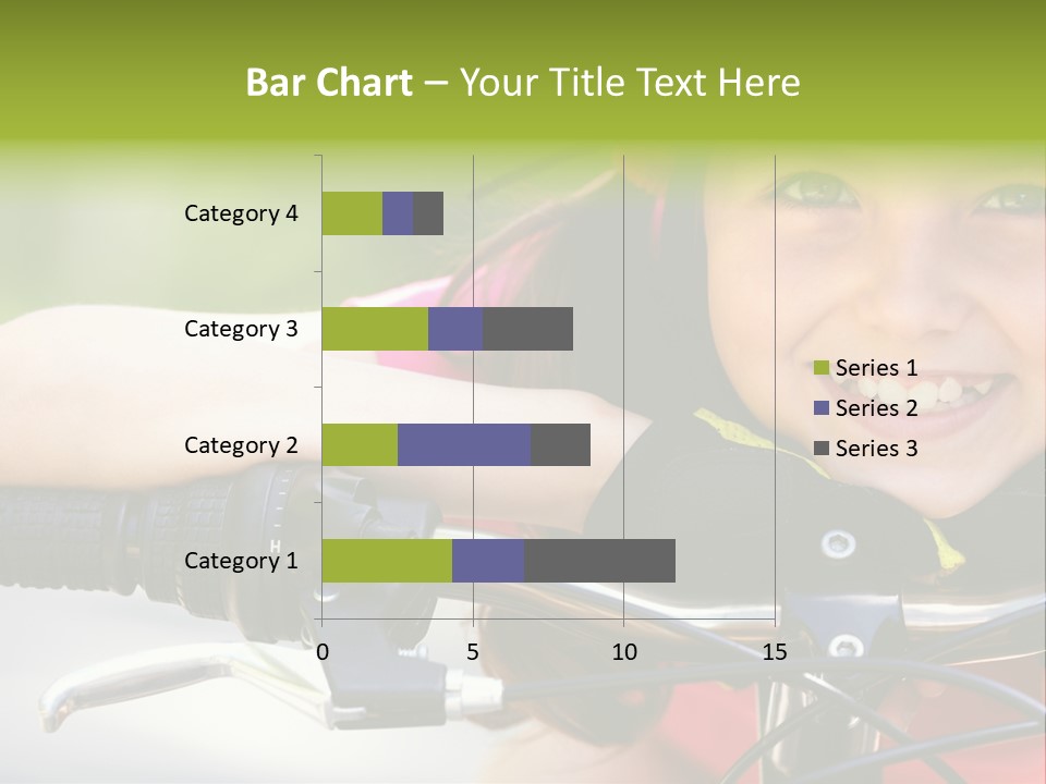 Person Young Cycle PowerPoint Template